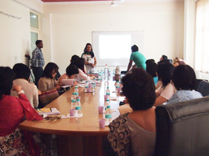 インド研修風景