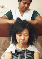 シロダーラ体験実習