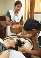 シロダーラ体験実習